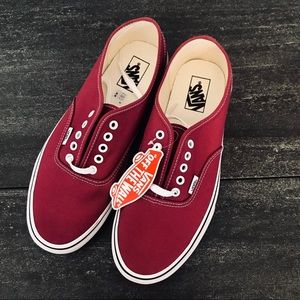 NEW Vans Authentic Dry Rose True White Sneakers